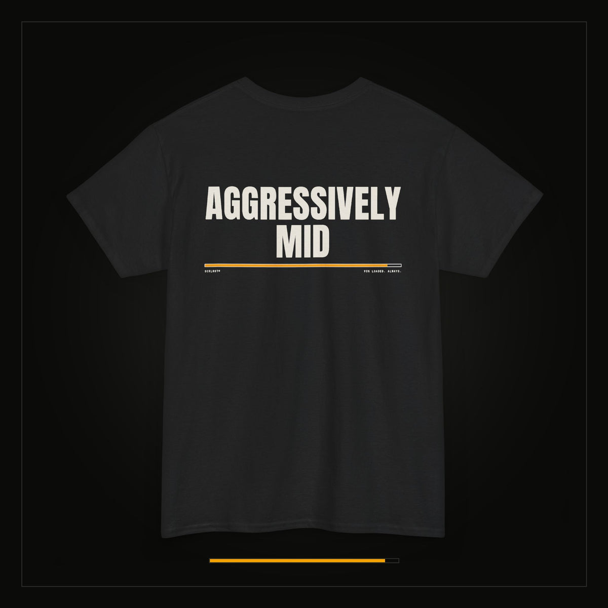 Aggressively Mid — Heavyweight Tee