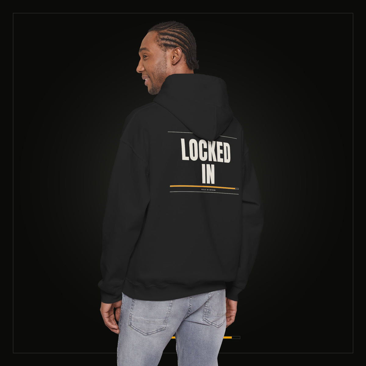 Locked In — Heavyweight Hoodie