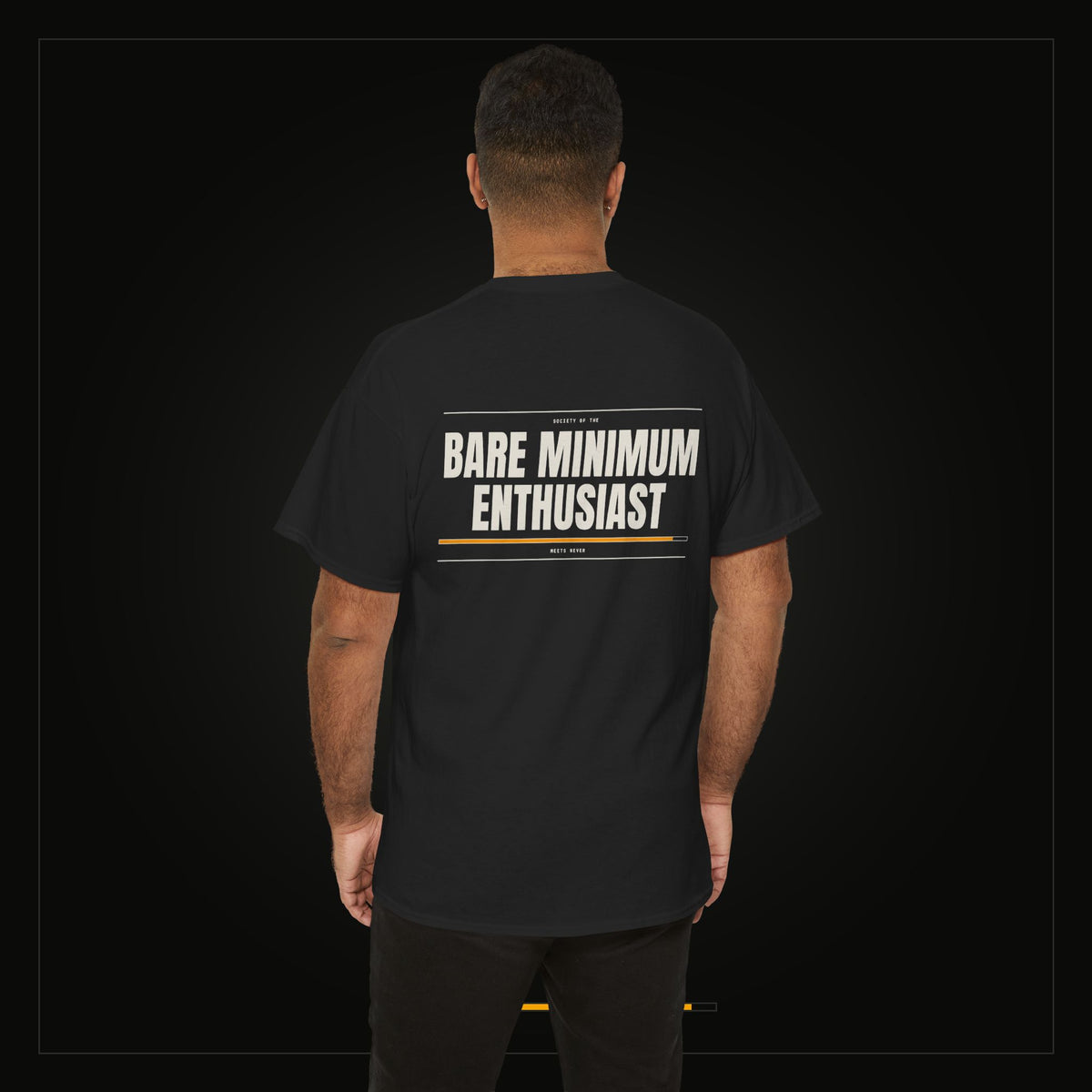 Bare Minimum Enthusiast — Heavyweight Tee