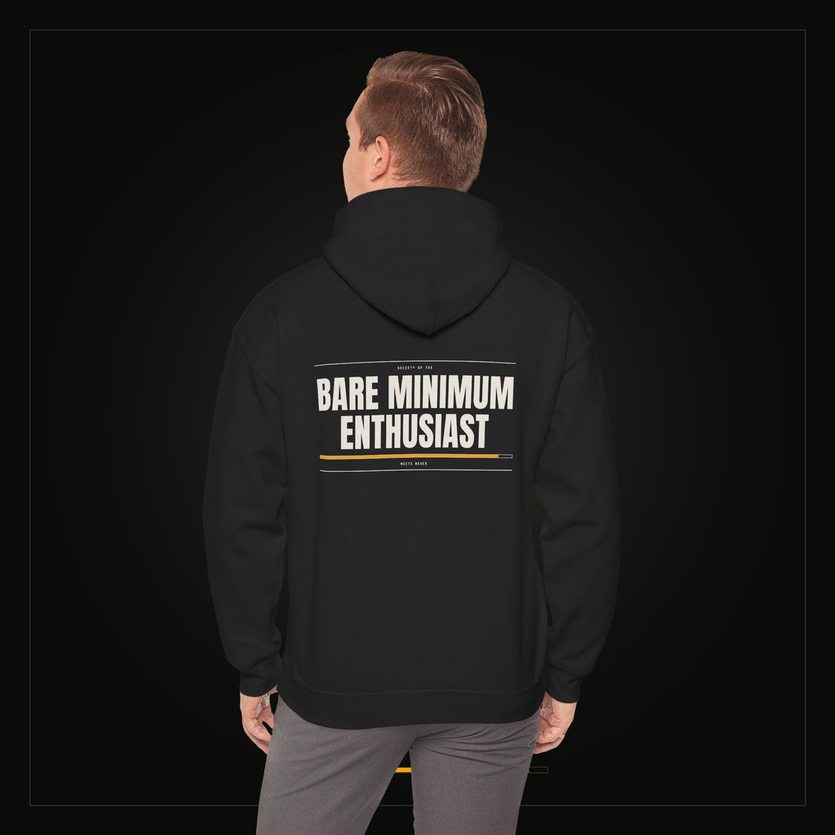 Bare Minimum Enthusiast — Heavyweight Hoodie