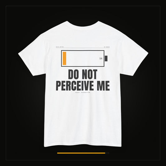 Social Battery 1% — Heavyweight Tee
