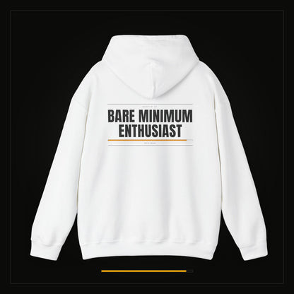 Bare Minimum Enthusiast — Heavyweight Hoodie
