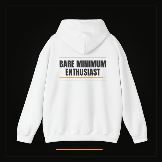 Bare Minimum Enthusiast — Heavyweight Hoodie