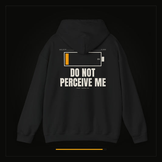 Social Battery 1% — Heavyweight Hoodie