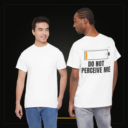 Social Battery 1% — Heavyweight Tee