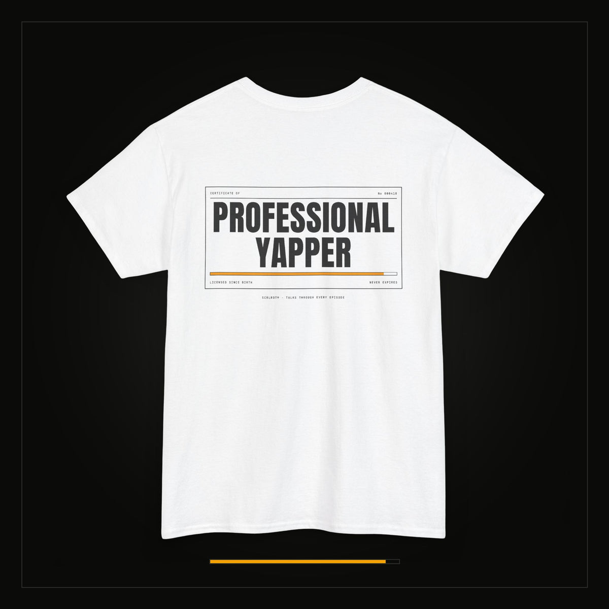 Professional Yapper — Heavyweight Tee